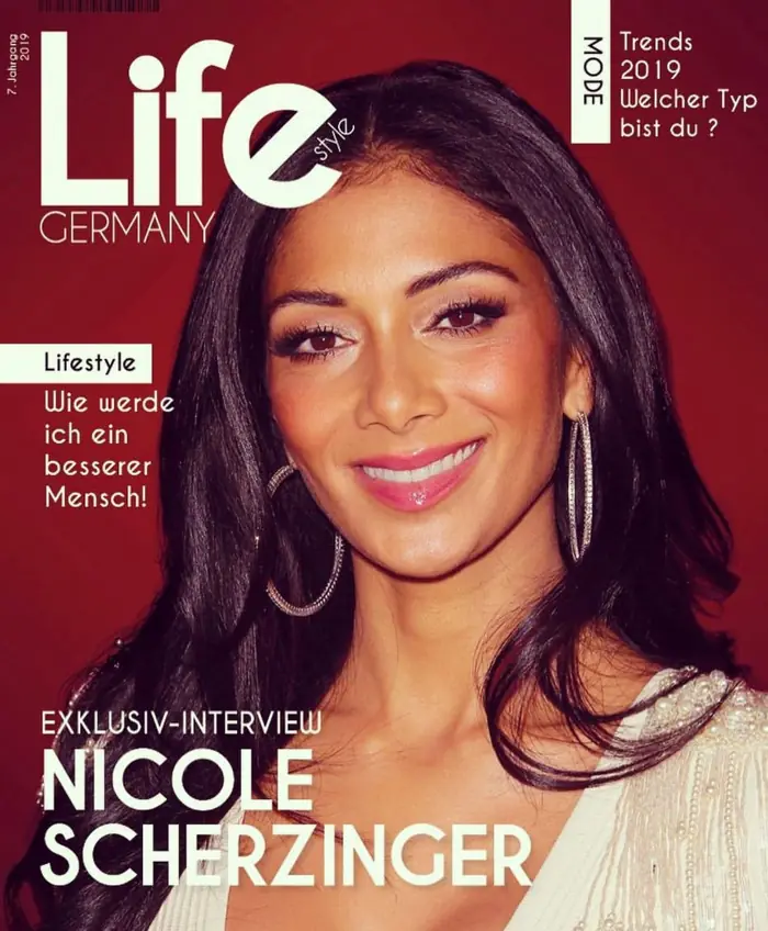 Nicole Scherzinger auf dem Cover von Life
