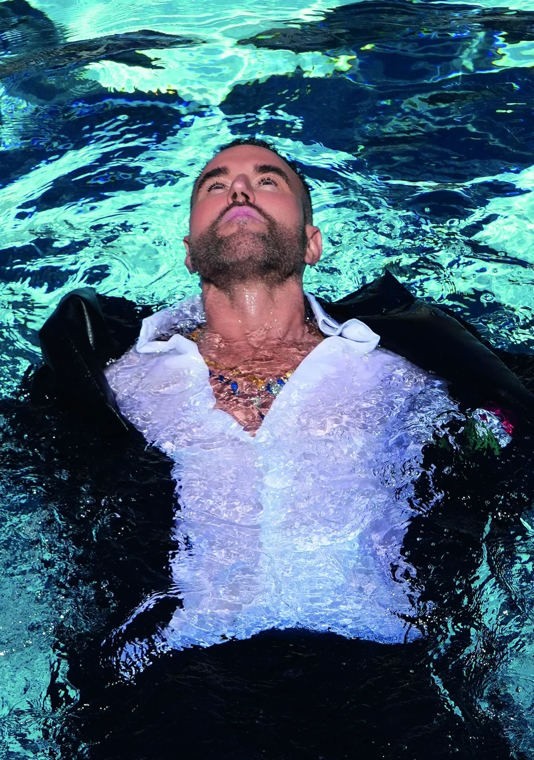 Philipp Plein im Pool