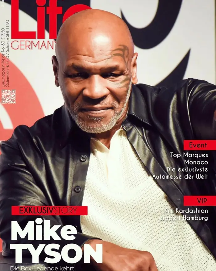 Mike Tyson auf dem Cover von Life