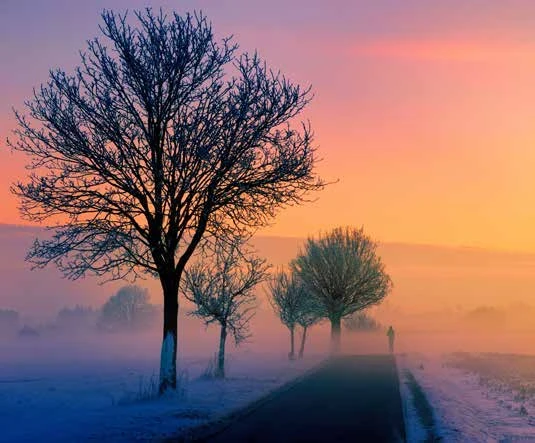 Joggen im Winter