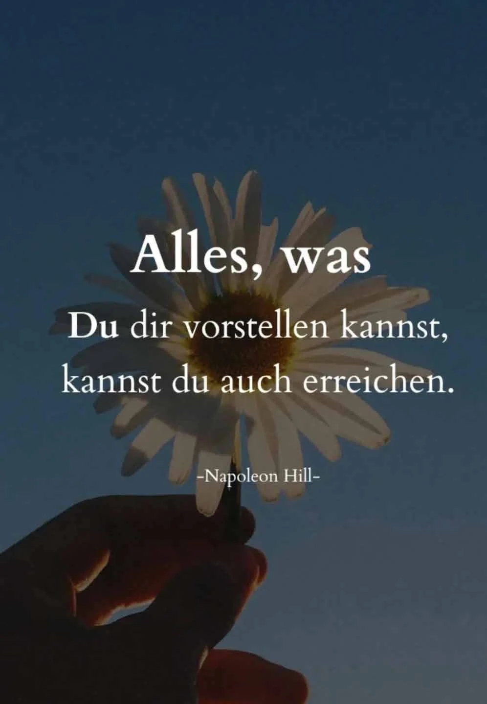 Die Macht der Gedanken