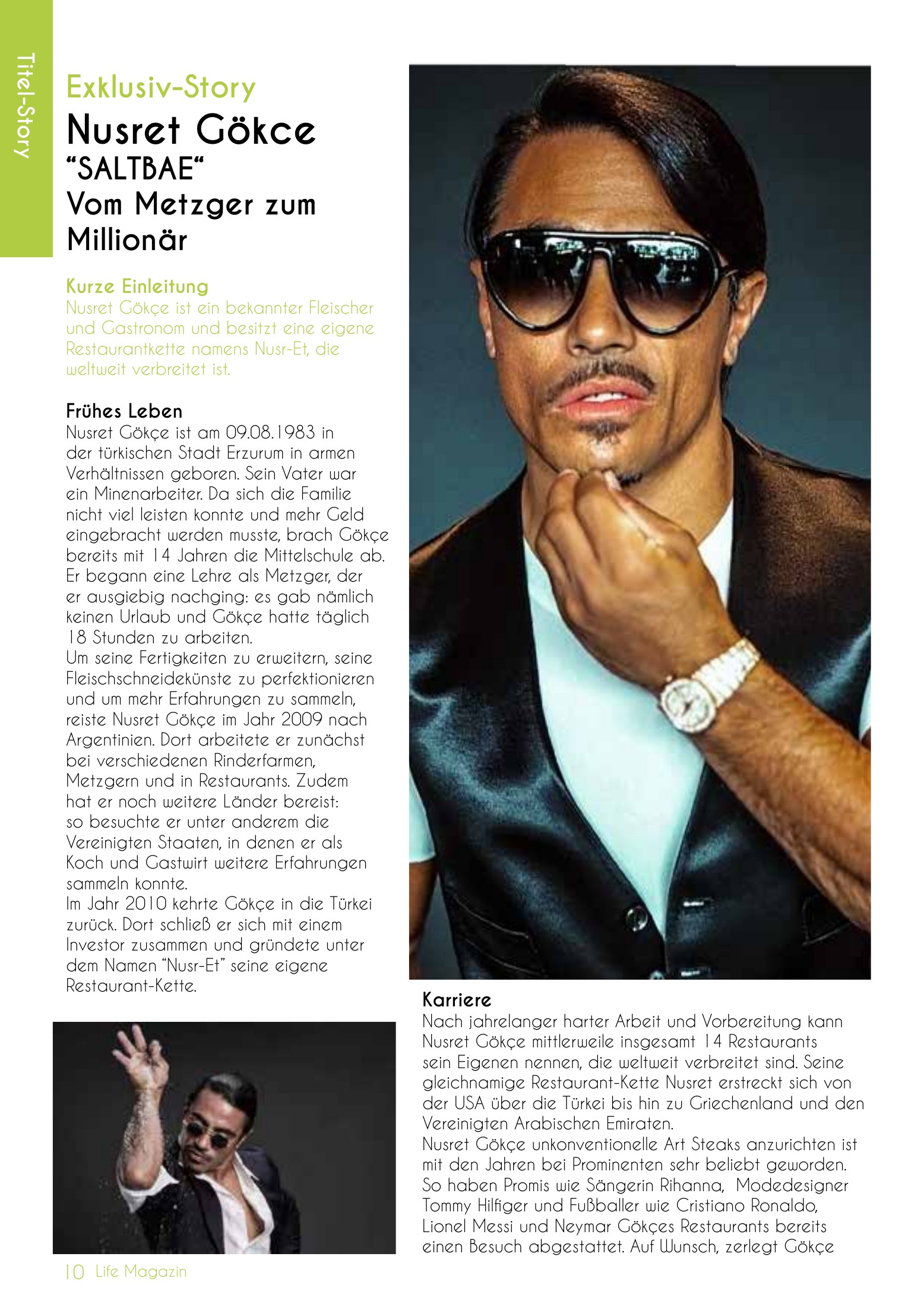 Nusret Gökçe – Originalartikel, Blatt 10