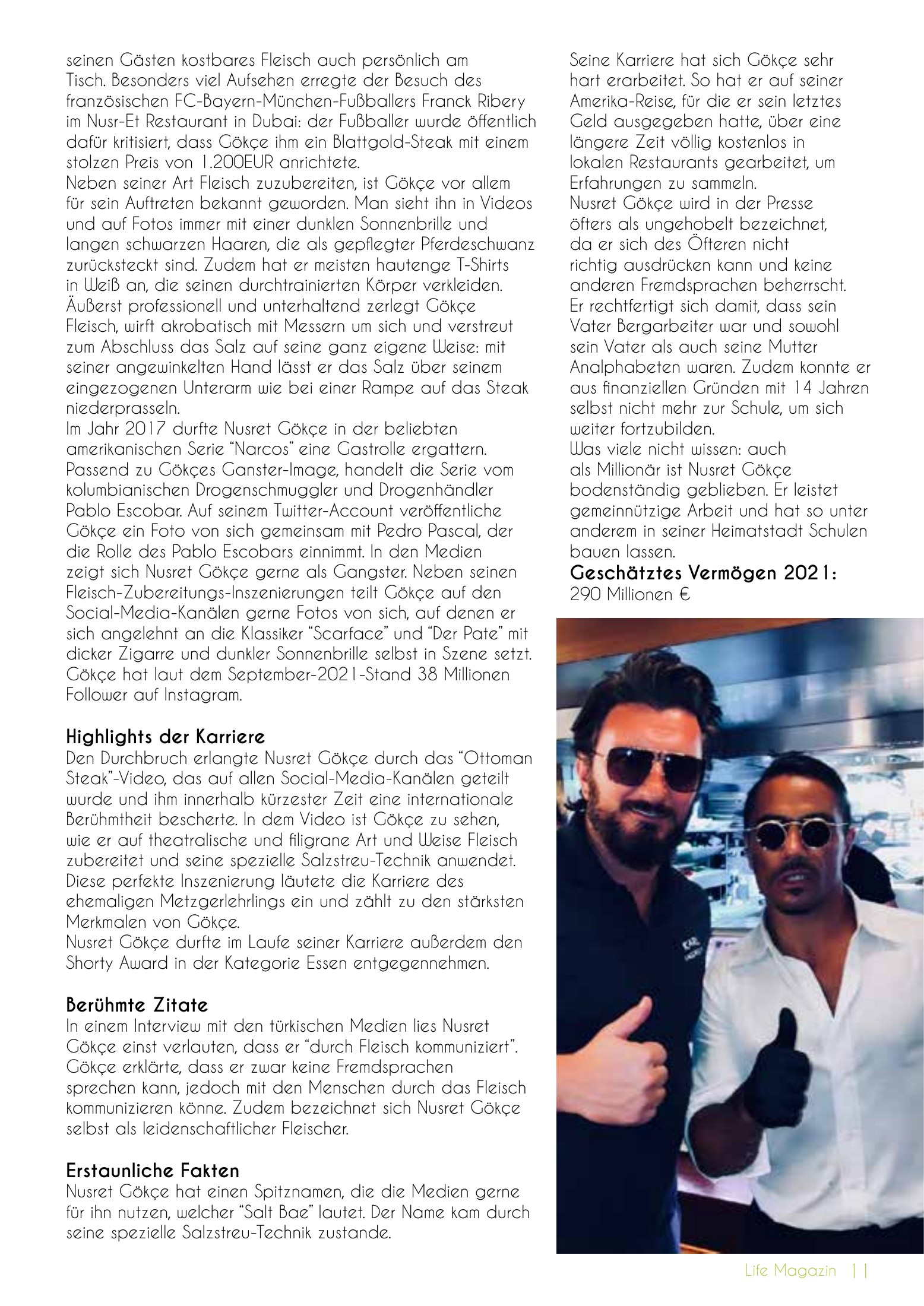 Nusret Gökçe – Originalartikel, Blatt 11